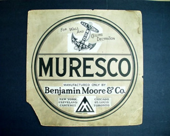 Erstes Logo von Benjamin-Moore